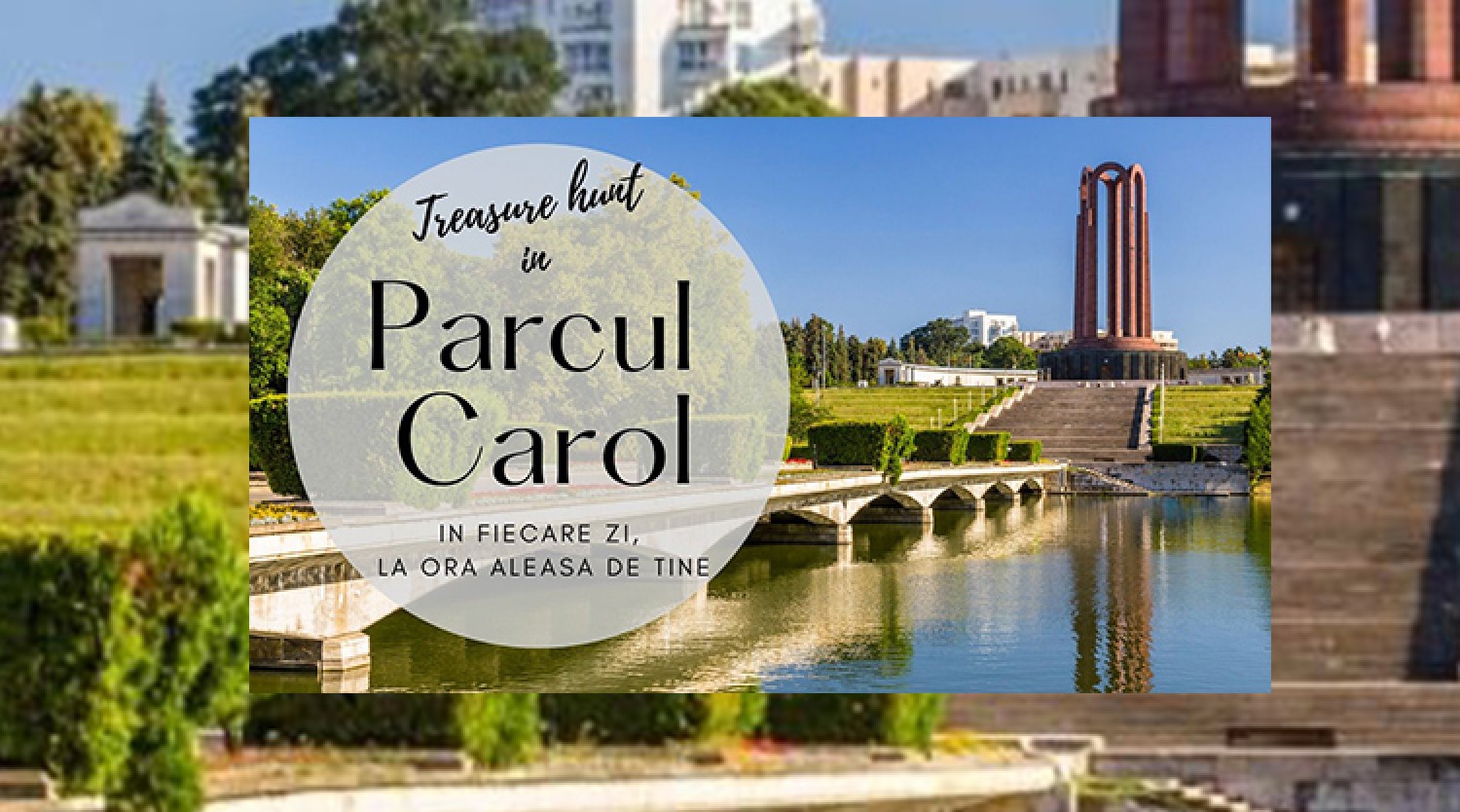 Treasure hunt în Parcul Carol din București